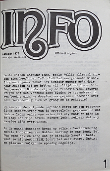 Golden Earring fanclub magazine 1976#10